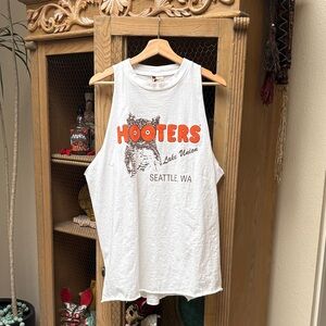 Vintage Hooters Seattle Washington Tank Mini Shift Dress